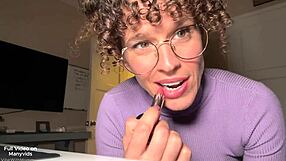 hot milf, compare condom vs no condom with big cock doggystyle in gloves and latex?