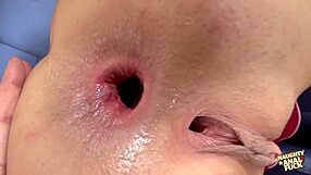 ass licking revs him up for wild bikini anal pounding on her