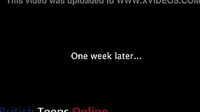 hey, check out these two classy British lesbians getting wild with costumes, licking, and a strap-on for their first time 😏👭