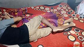 Indian Bengali Wife in Red Saree Gets Hardcore Doggystyle Fuck and Handjob on Webcam