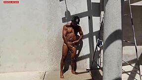 Grill Girl's Ass Stuffed with Massive Sausage