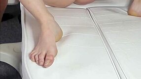 massage chair buttplug hard fuck wet girl squirts orgasms nonstop!!