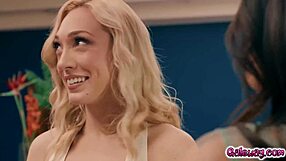 bride to be lily labeau says to octavia red ivy ireland and karina valentina let's dive into this steamy lesbian group sex