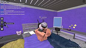 Rich Slut Rides and Takes Creampie from Roblox Fan in Hardcore Doggystyle Pounding