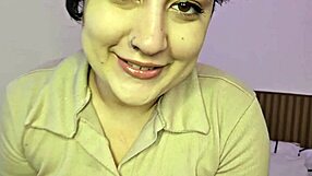 hey come watch my first strip in lingerie ripping clothes off shaved pussy