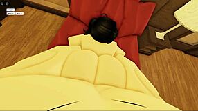 Busty fan submits to domination with intense doggystyle pussy railing and big tits bouncing