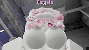 wanna see roblox slut take rough pov pounding till she screams?