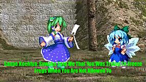 Sanae Fucks Cirno In Hilarious Touhou Comic Parody With Wild Action And Twists