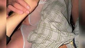 hey stepmom finds me with dick out and begs me to fuck her while home alone