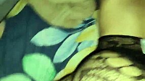 Slutty Filipina's Intense First Anal Fishnets