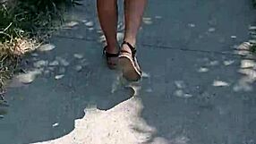 Publicly On The Street Naked!