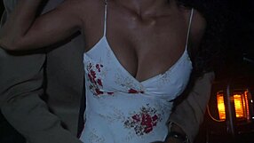 Milf Gets Fucked Outdoor at Night by Huge Cock with Cumshot!