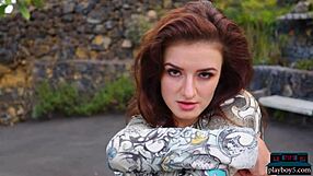 Jana Bubu and Elina Love strip down as Ukrainian MILF babes in softcore with natural tits