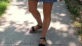 Publicly On The Street Naked!