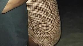 Horny latina fingered and exposed on public beach