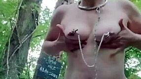 i feel so exposed as a ponygirl slave in the forest