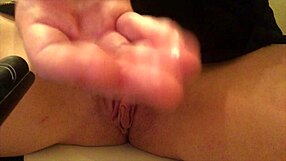 italian stepmom artemisia love fingers her shaved wet pussy and big tits solo