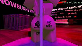 Nasty white bitch wanders hood streets surrounded by thugs craving monster black cocks