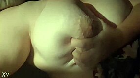 chubby step sister with big natural tits sends teasing video showing shaved pussy