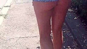 Publicly On The Street Naked!