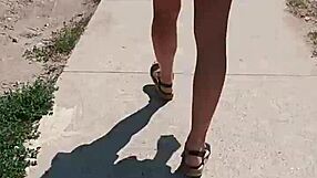 Publicly On The Street Naked!