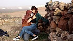 Bent over this hottie in lanzarote... fucked her doggystyle outdoors!! 🌴💦