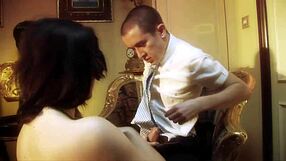 Wow, kristi klenot's bdsm whore ride ends in facial cumshot!