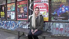 Natural teen 18+ kneels for deep pov blowjob then spreads legs for hard twat reaming creampie