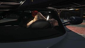 Franklin pounds GTA hooker hard in car backseat