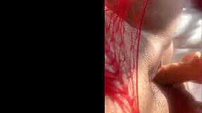 Curvy Latina Thrusts Dildo Deep While Moaning Loudly