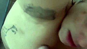 Tits Covered in Cum Shower Bathroom Armpit Fetish Blast