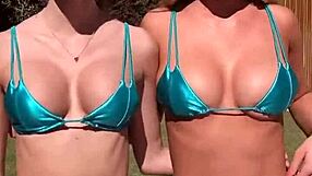 steamy bikini babes flaunt juicy curves in teasing beach poses