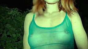 She begged stranger elf to empty his load in her tight pool pussy