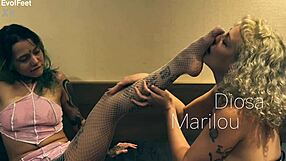 wanna suck my toes for a good day with this latina goddess?