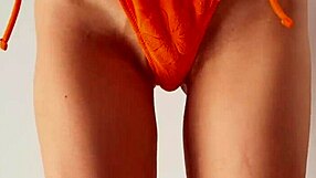 step bro after bikini try-on step sis gonna let you cum inside her panties?