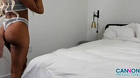 kona jade strips teases boyfriend then clothes ripped for hard fuck