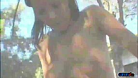 hailey cute brunette masturbates toys then loves ass pounding rides