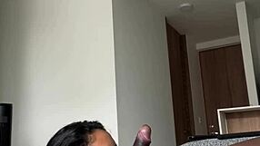 Nysdel Slurps Sloppy Blowjob on Stepbrother's Thick Cock Amateur Couple