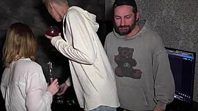 i pounded my friend's busty girlfriend hard at the party till she squirted