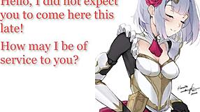 genshin impact joi solmaids ep1 noelle trains new servant with paizuri foot worship and gentle femdom footjob