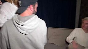 i pounded my friend's busty girlfriend hard at the party till she squirted