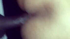 AngelG and Kuzz drench shaved pussy with monster bbc cream.