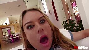 Ever tried deep anal double penetration with blonde babe Summer Vixen gagging on monster cock?