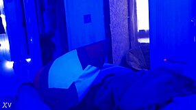 ever felt blacklight toes in hot footjob fetish?