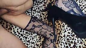 husband's friend instructs chubby wife on anal with big cock pov homemade