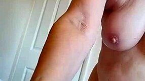 sneaky blowjob at friend's house with housewife's natural tits out?