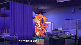 Gal Mikoto chainsaws through erotic eroge demo thrills!