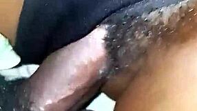 Strange housewife agrees to pussy sex for tenancy fee in her bedroom