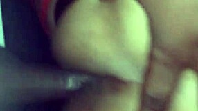 AngelG and Kuzz drench shaved pussy with monster bbc cream.