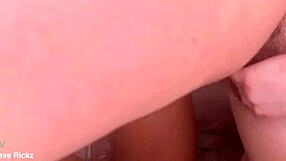 BGG threesome Steve Rickz pounds squirting sluts Chloe Kreams Faye Noir with strap-on